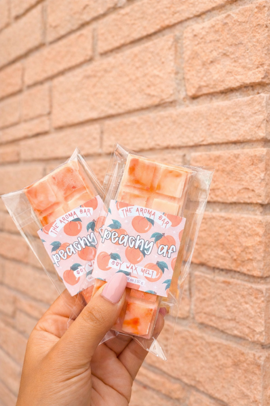 Peachy Af Wax Melt