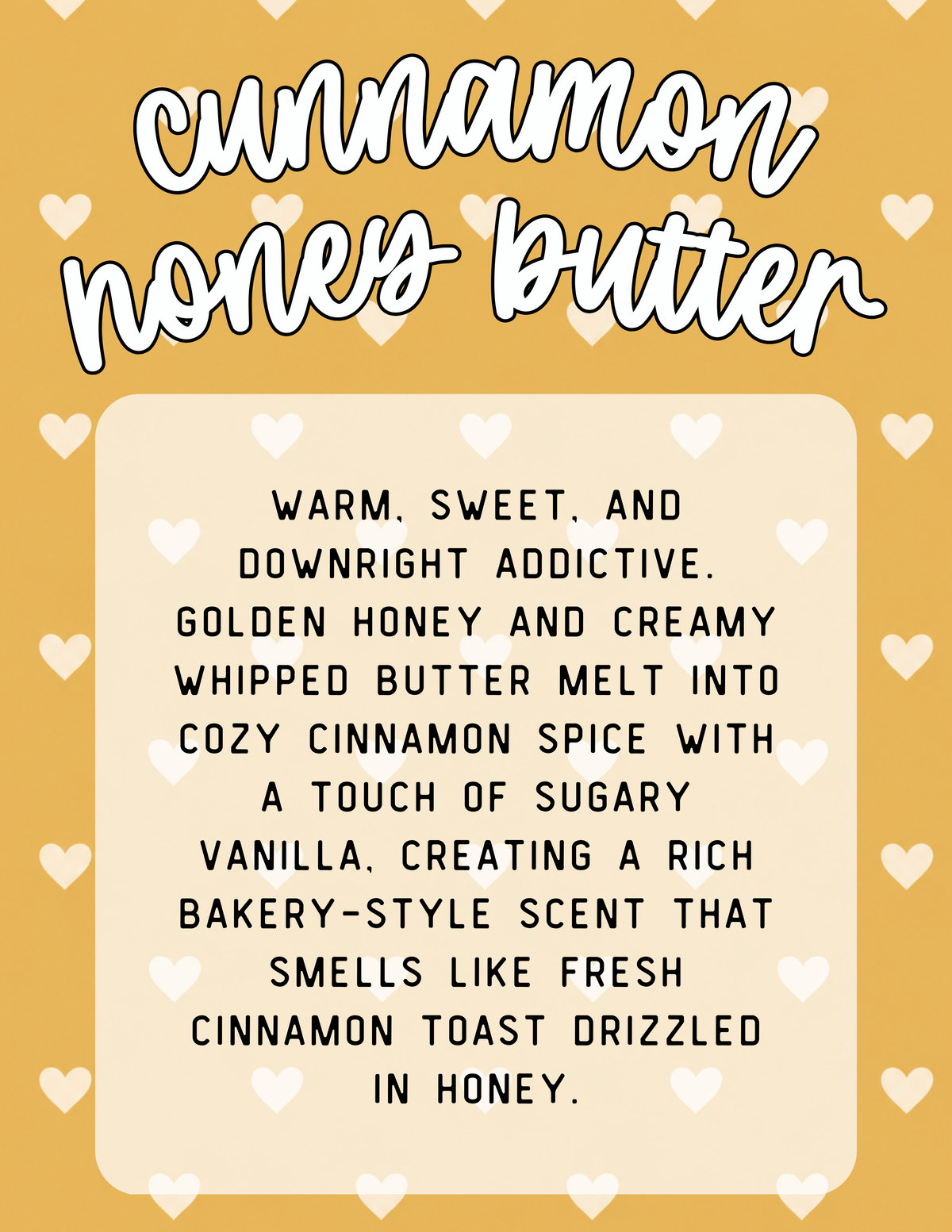 Cinnamon Honey Butter Products