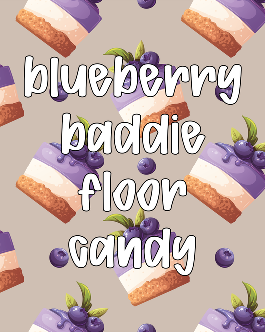 Blueberry Baddie Floor Candy
