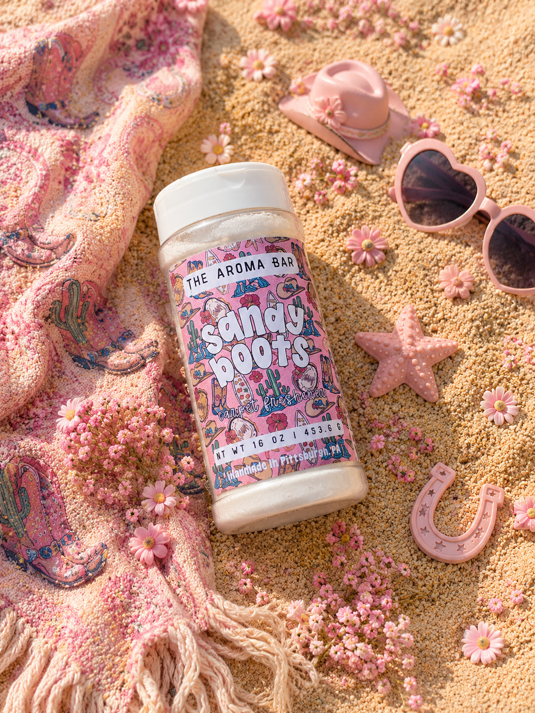 Sandy Boots Carpet Freshener