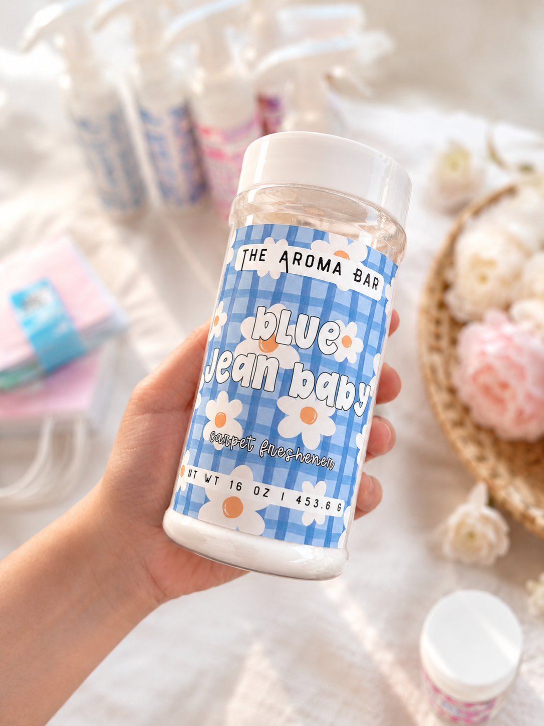 Blue Jean Baby Carpet Freshener